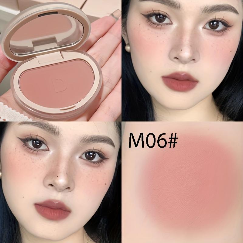 

Facial Honey Powder Blush Creamy Texture Lightweight Non Dry Fresh Blusher Long Lasting Waterproof Sweet Natural Nude Color Contain Plant Squalane