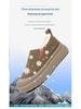 2025 Winter Men's Old Beijing Wool-Lined Non-Slip Snow Boots