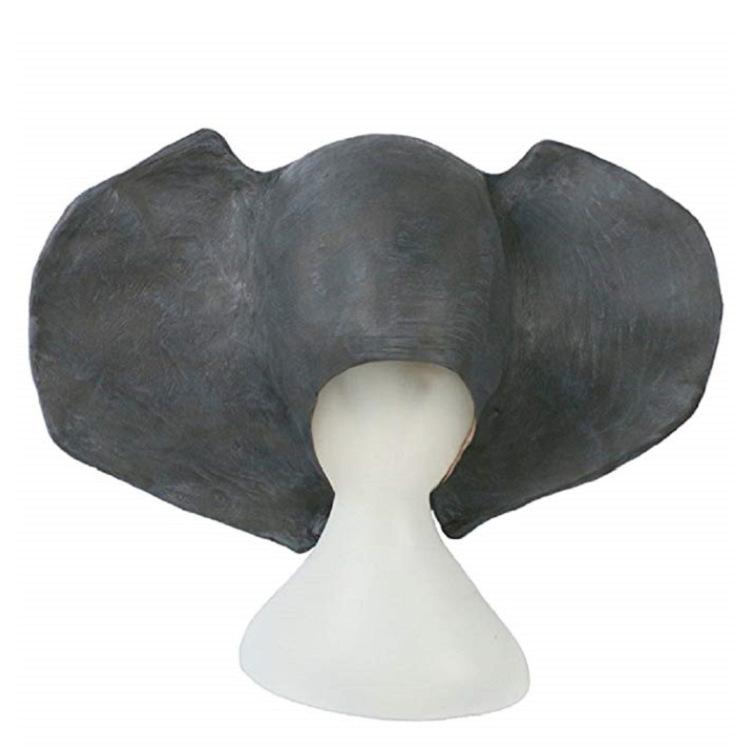 Halloween Christmas Animal Decoration Latex Headgear Animal elephant mask African animal mask