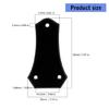 Bullnose Shaped Guitar Trusses Rod Cover Plate 3 Holes Guitar Replacement Accessory No Screws Center Hole Distance 50mm