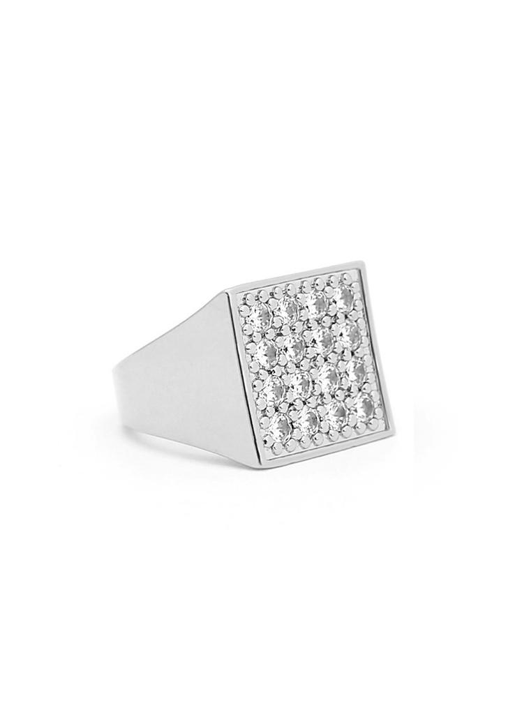 Forchaser Square Ring - White