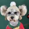 Mütze für Hunde, Winter-warme Mütze, Welpen-Teddy-Kostüm, Weihnachtskleidung, Weihnachtsmann-Hundekostüme, Chihuahua, Chapeu Para Cachorro