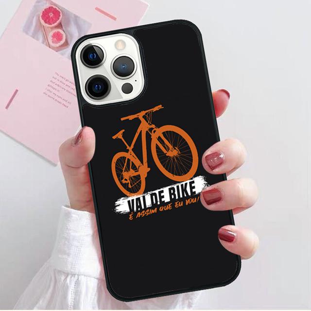 Hipster Bike Bicycle Phone Case Cover For iPhone 17 Air 16e 15 14 13 12 Pro Max 11 Pro Max Plus Coque Shell