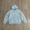Unisex Oversized Hooded Sweatshirt With Letter Print Cotton Pullover Top Matching Pants Set Casual Streetwear
