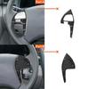 5Pcs Carbon Fiber Steering Wheel Button Cover Trim For 07-11 Toyota Camry Type B
