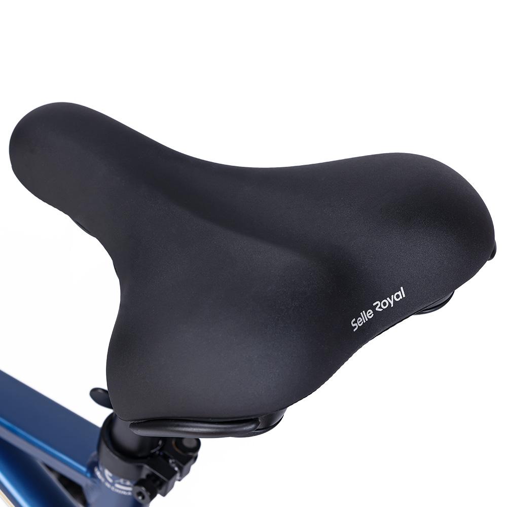 Eleglide C1 Trekking Bike with 250W Mid-Drive Motor, 27.5in Wheels, 522Wh Battery, 150km Range, Hydraulic Suspension & Hydraulic Disc Brakes (Blue)