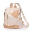 Female Backpack with Spring Student Multifunctional Backpack Soft Leather Shoulder Strap