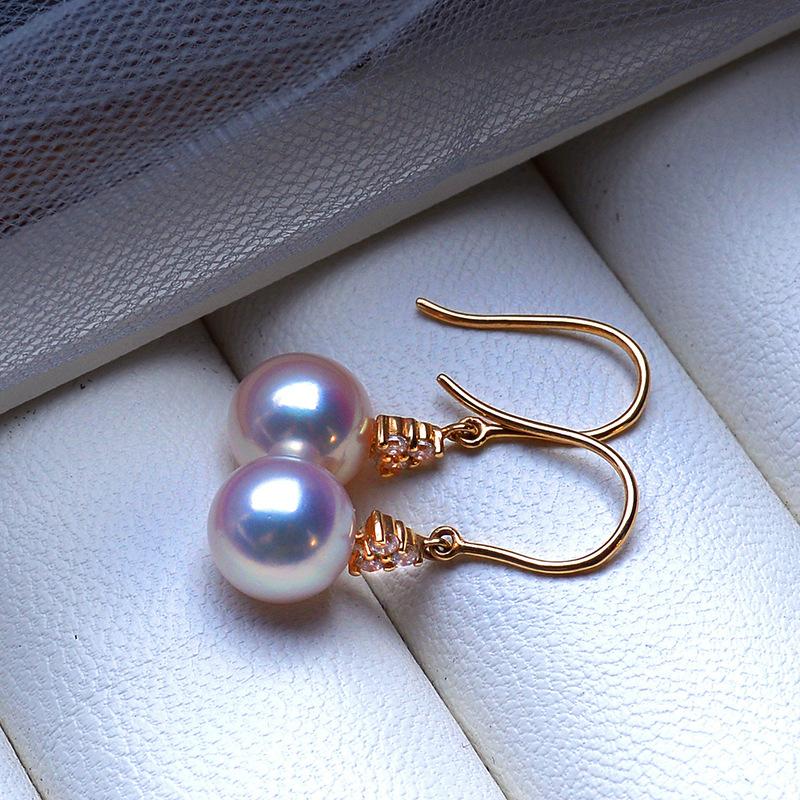 JMXD-Women's Fashion Accessories: Fine Synthetic Pearl Earrings, Earrings, Earrings, Ear Hooks, Gold Plated Stud Earrings