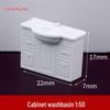 1:50 Scale White ABS Furniture Set for Architectural Model Interior Layout