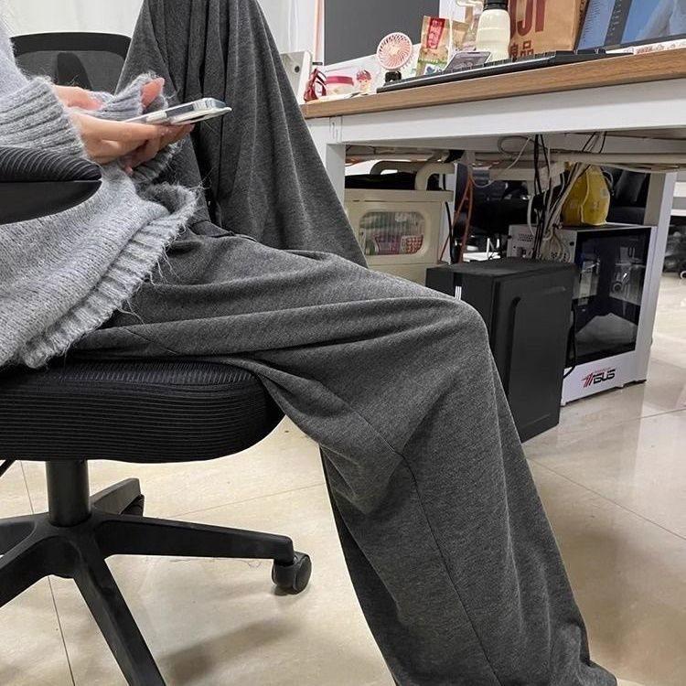 

Women s Autumn/Winter Loose Drape Wide-Leg Pants - Japanese Yamamoto Style L - 105-120 lbs