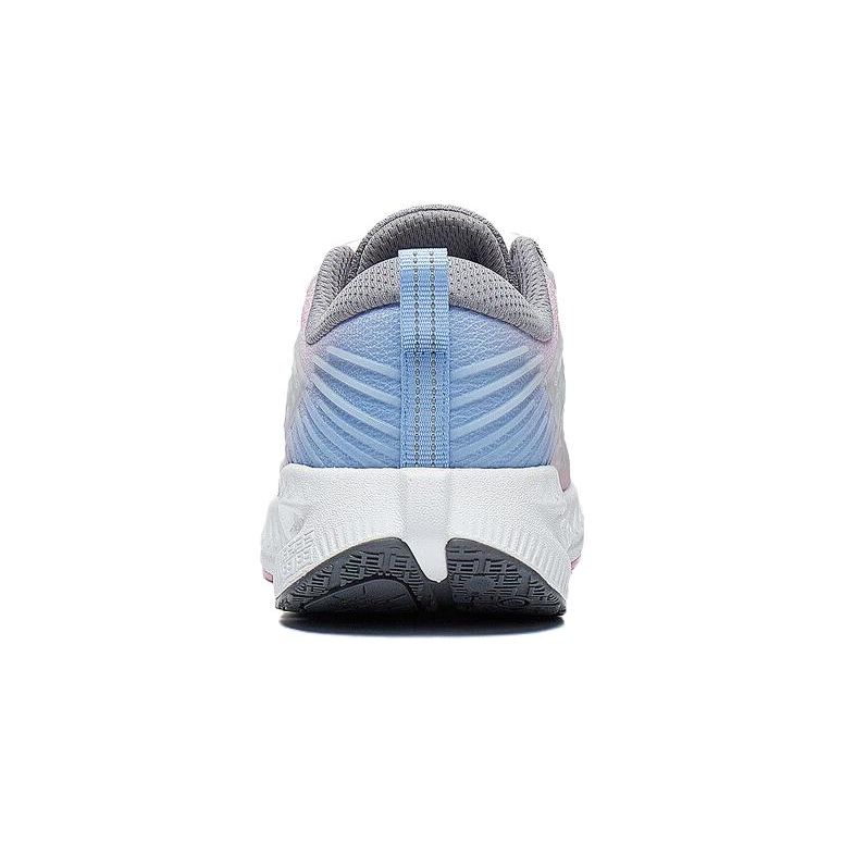 Li Ning Comfortable Versatile Non-Slip Wear-Resistant Kids Running Shoes Kids Running Shoes Antarctic-Gray Peach-Blossom-Pink YKFT072-8