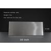Cake Scraper Smoother 10 inch, Stainless Steel Metal Icing Smoother for Tall Cake Decorating