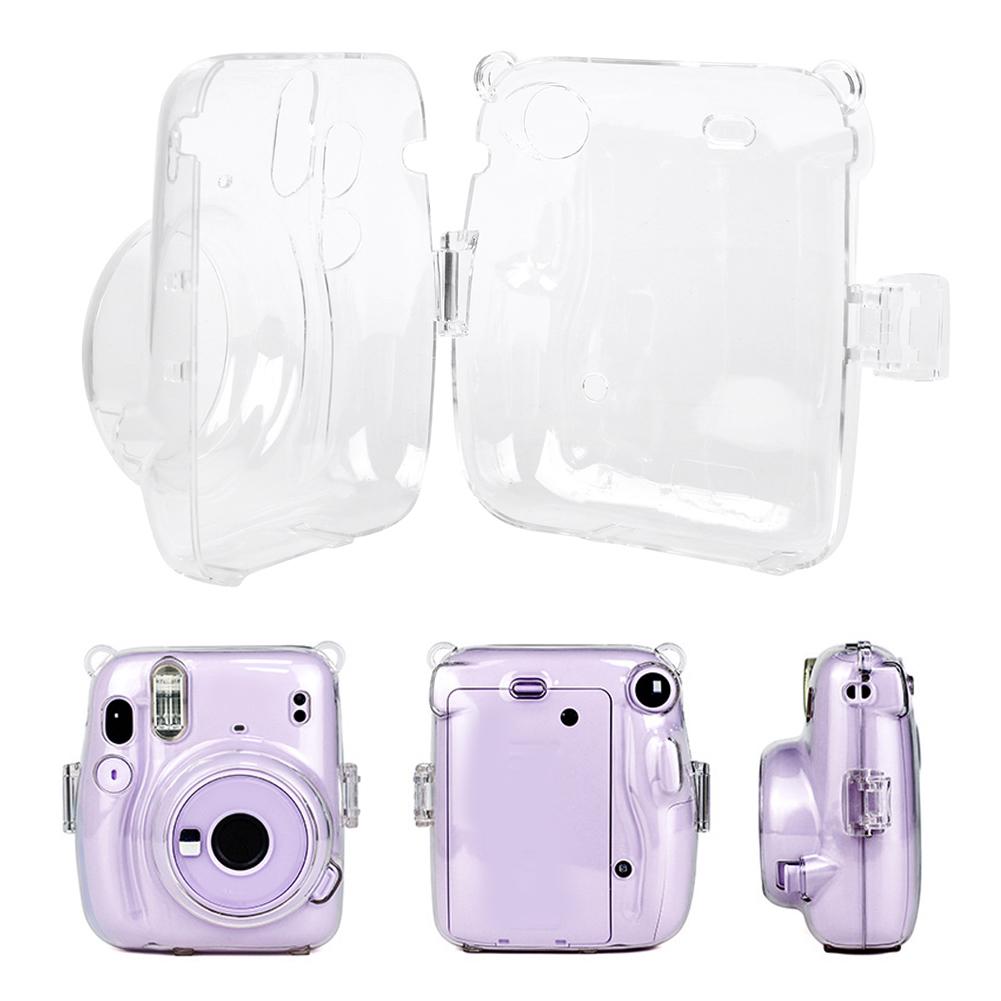 PC Transparente Schutzhülle Kratzfest Sturzsicher Kameratasche für instax mini11 Sofortbildkamera