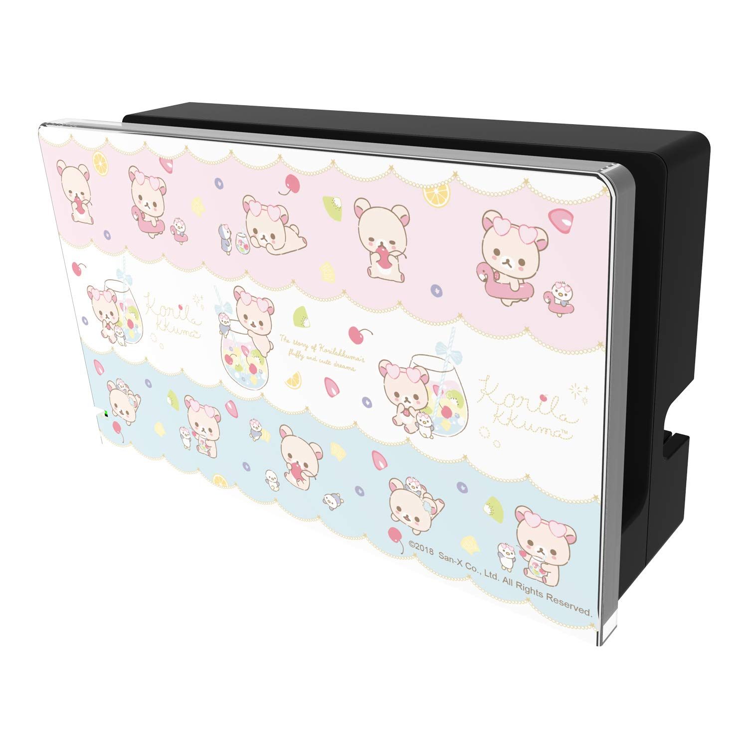 

Лицензионная крышка док-станции персонажа для SWITCH для Nintendo SWITCH Switch [продукт Nintendo] Rilakkuma (Отпуск в Корилаккуме) -