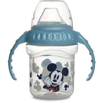 Cup with Handle - THERMOBABY - Sippy 250 Ml - Silicone Spout - Leak-proof - Mickey Cool