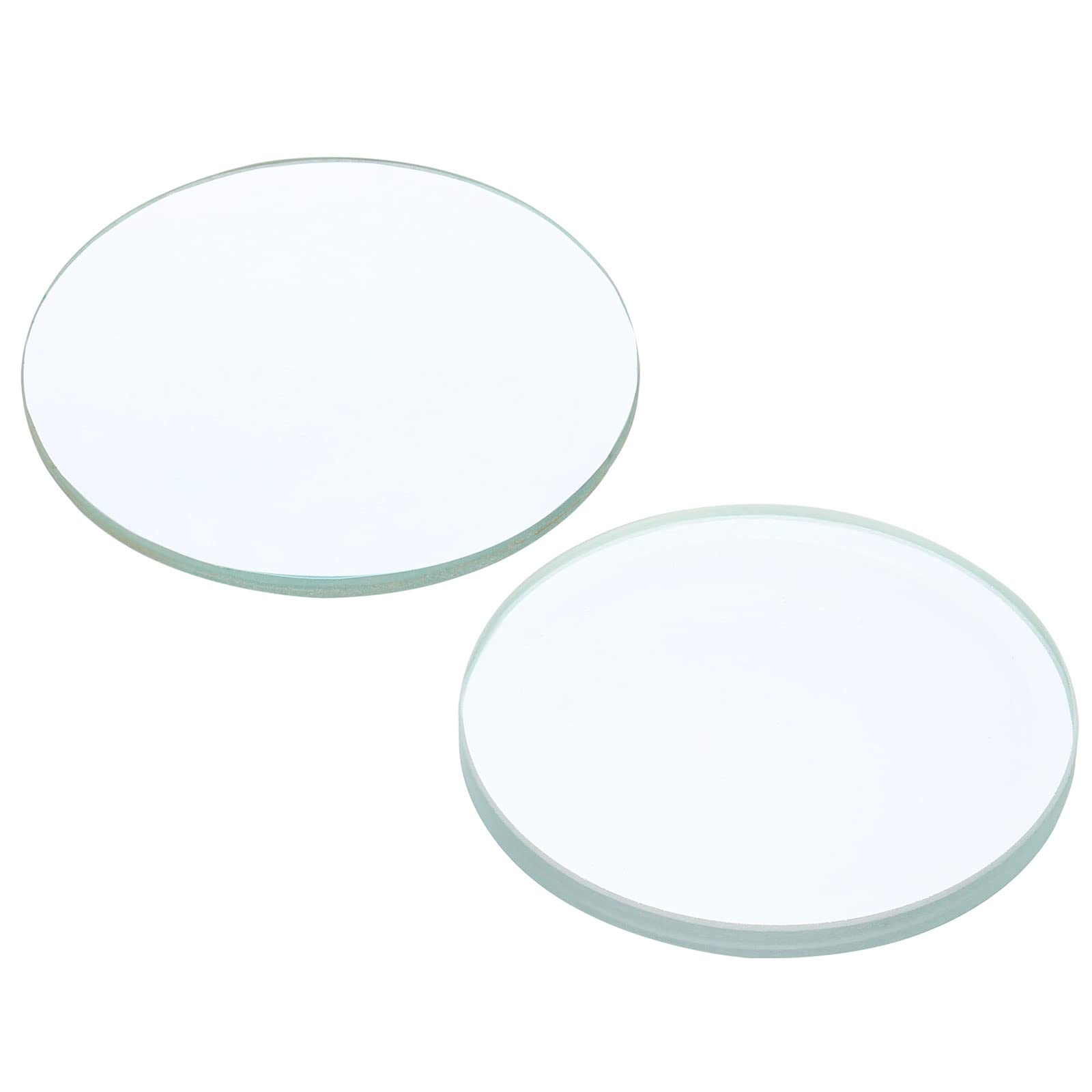 

PATIKIL 20 mm 30 mm Focal Length Biconvex Lens Set Biconcave Lens Set Glass Optical Polishing Round Edge Lens for Physics Experiment Classroom Clear