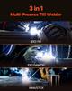 TIG Welder 3-In-1 Welding Machine Pulse MMA Stick IGBT Inverter LED