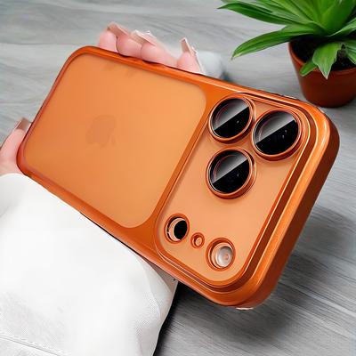 Luxusní pokovený matný ultra tenký pevný PC kryt pro iPhone 17 Air 16 15 14 13 12 Pro Max Ochrana fotoaparátu Matný nárazuvzdorný kryt