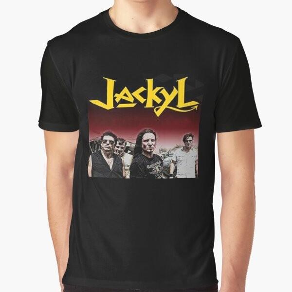 

New popular Jackyl Short Sleeve Black Men All size Shirt Unisex T-Shirt L