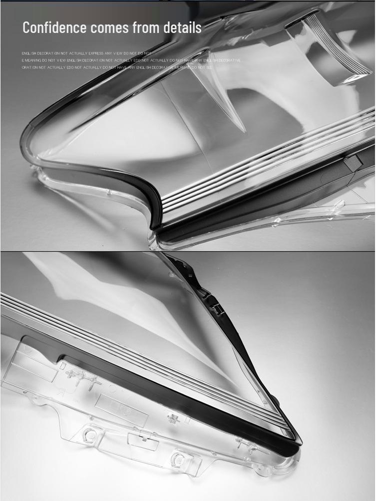 12-15 Lexus RX350 Headlight Lens Cover: Durable Replacement Lamp Shell & Surface