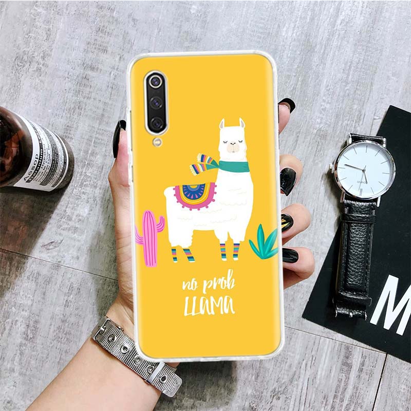 Lama Llama Alpacas Phone Case For Xiaomi Redmi Note 10 9 8 11 Pro 11T 11S 10S 9S 9A 9C 9T 8T 8A 7 7A 5 Art Pattern Cover Coque
