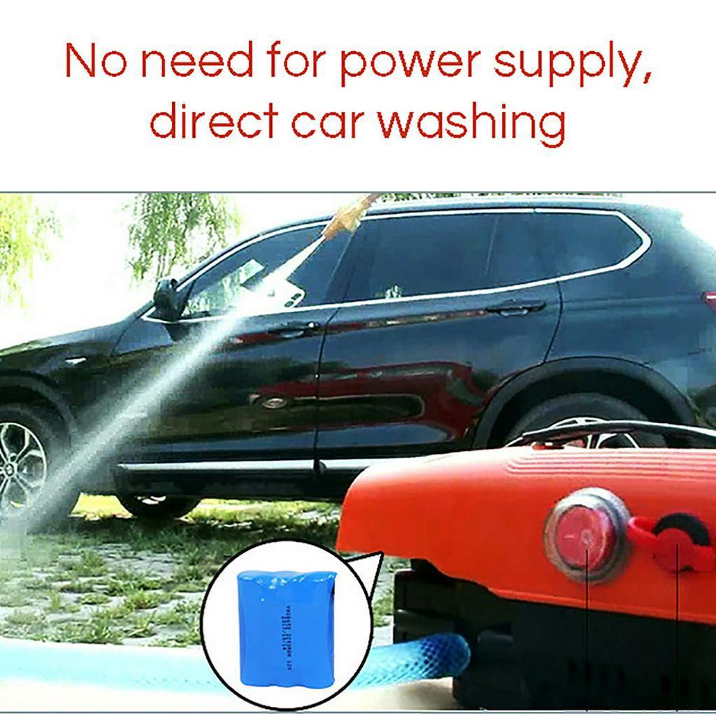 Household Portable High Pressure Electric Car Wash Washer 6L / Min 12V 24v Car Washer Washing Machine 80w