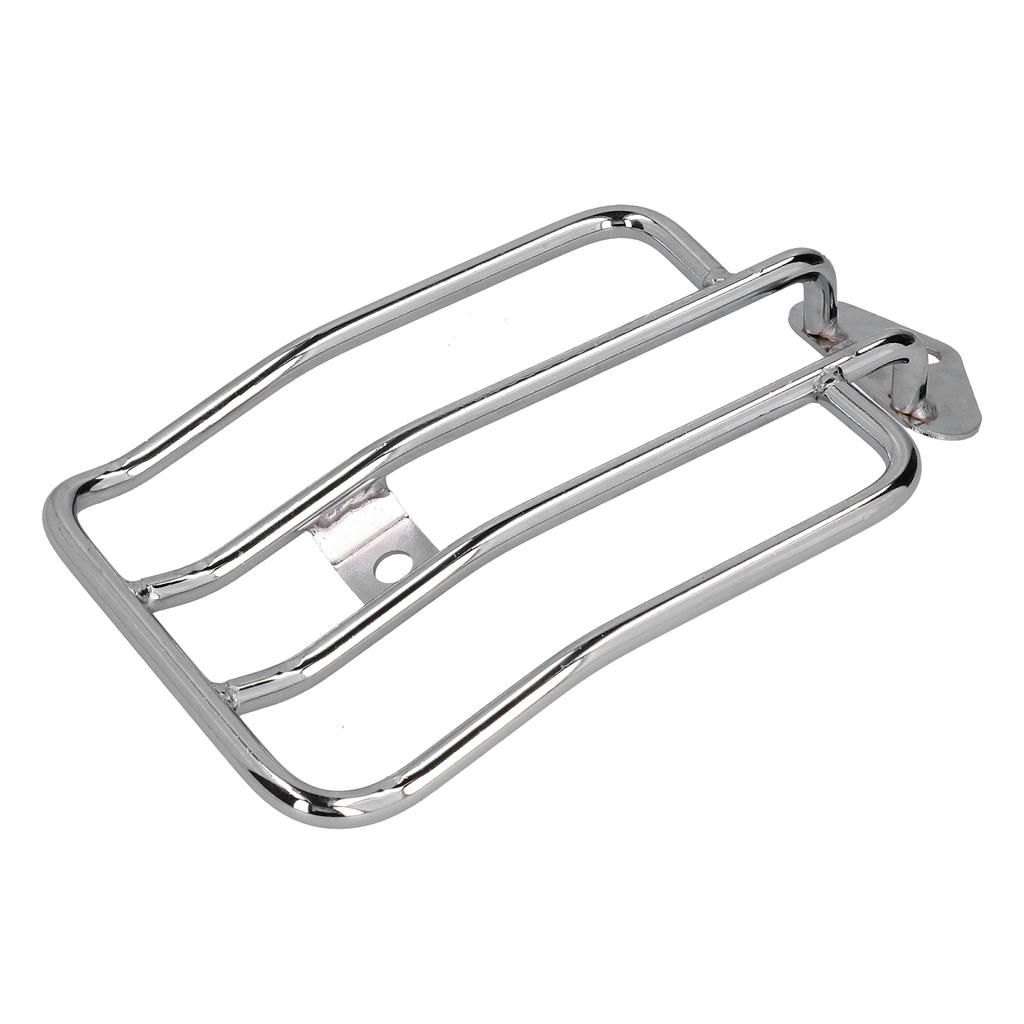 Rear Seat Luggage Rack Motorcycle Stainless Steel Silver Plating Shell Industrial Supplies