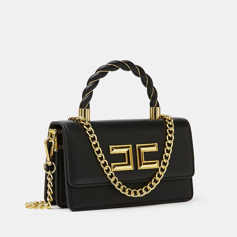 Women's New Trendy Spring and Summer Chain Single Shoulder Armpit Bag European and American Fashion Versatile Crossbody Small Square Bag for Women