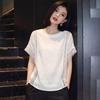 ET BOITE Women's Hollow Out Short Sleeve T-Shirt