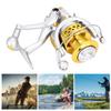 1000 7000 Saltwater Ice Fishing Spinning Reel Sea 5.5:1 Line Wheel Plastic Head(yellow SA1000)