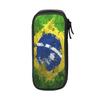 Caja de bolígrafos Merch Bandera de Brasil Gran capacidad Para la escuela Estuche para bolígrafos Regalo