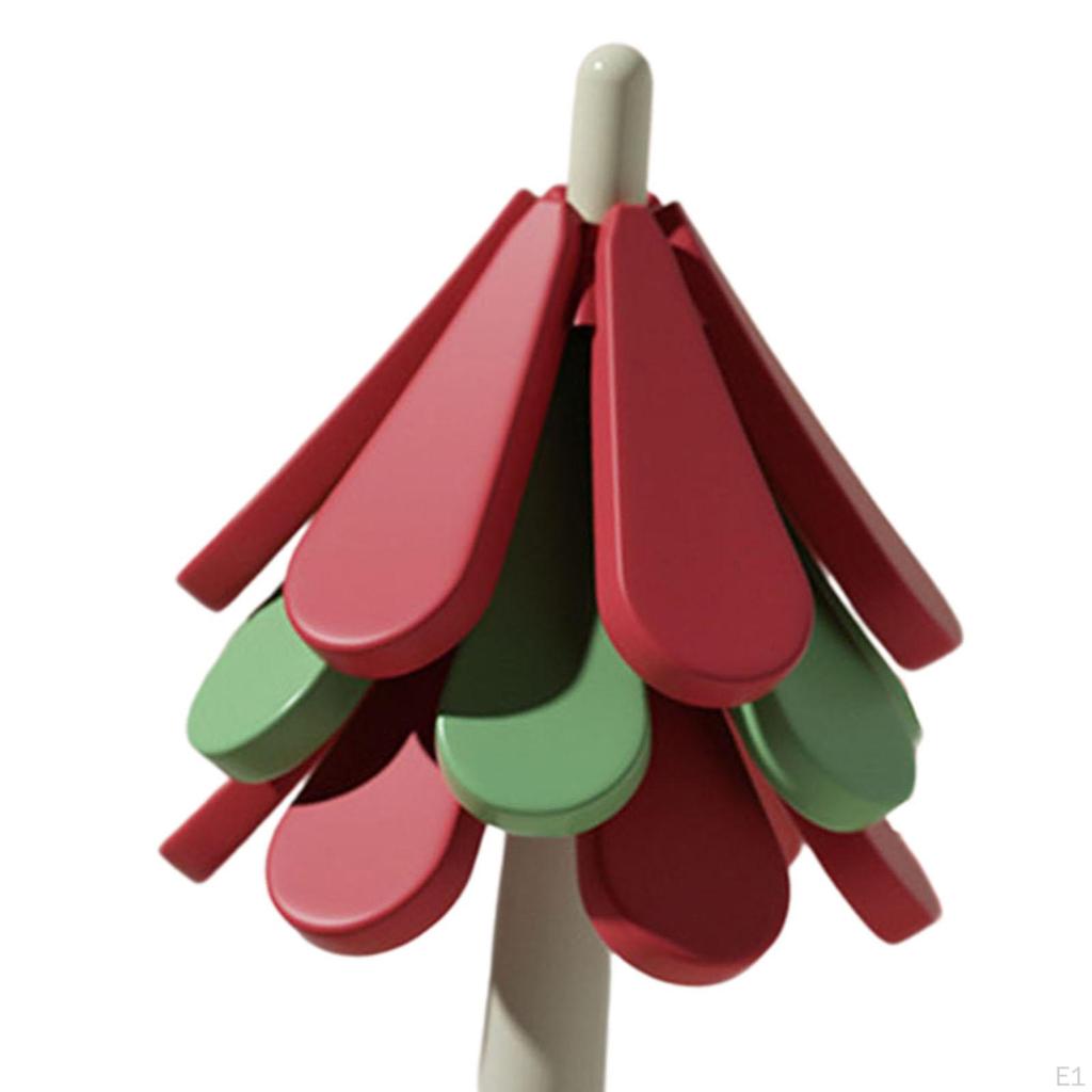 3 Pieces Folding Heat Insulation Pad Coaster Insulated Pot Holder for Utensils