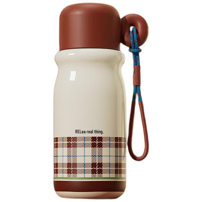 

RELEA Attractive Insulated Straw Bottle 610ML