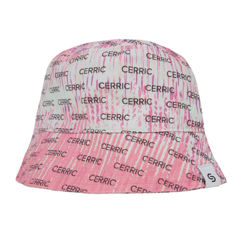 

CERRIC MONOGRAM BUCKET HAT / PINK OS