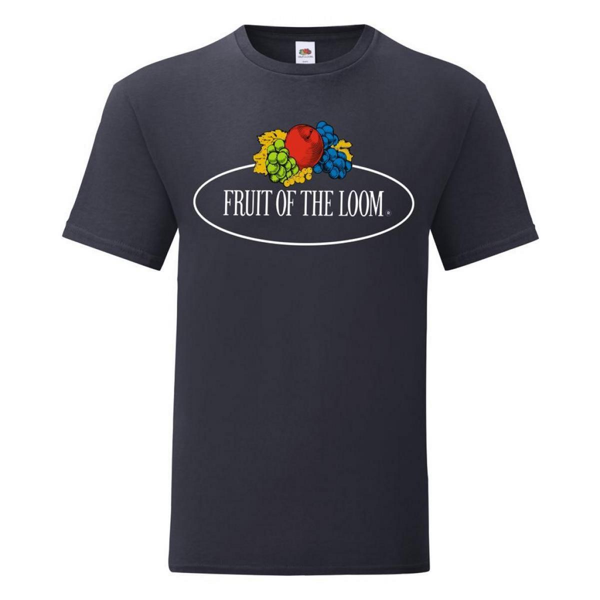 Pertemba Style Loft Fruit Of The Loom Heren Vintage Logo T-shirt M rood