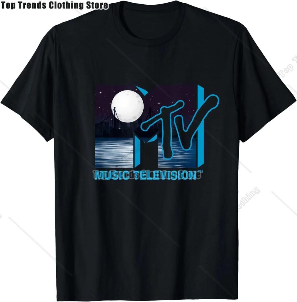 MTV Classic Logo Moster Design T- Shirts T-Shirt