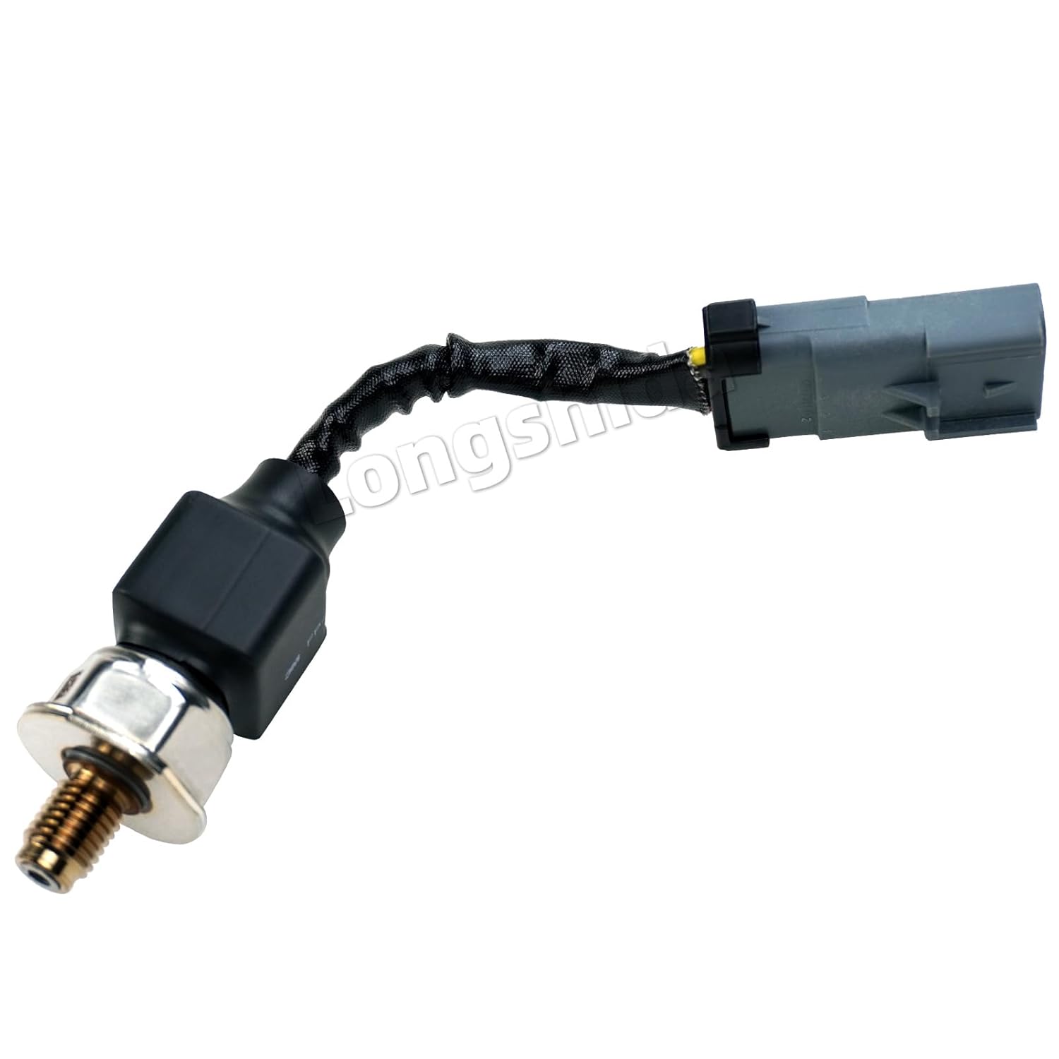 

2897581 Fuel Rail Pressure Sensor with Connector Plug 5PP5-7 for Peterbilt Kenworth International Prostar Cummins ISX15 QSX15