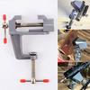 Mini Table Vise, Clamp Small Bench Vice New Upgraded 3.5" Miniature Jewelers Hobby Clamp On Table Bench Vise Tool for