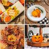 6pcs Wooden Pumpkin Decorations Painted For Halloween And Thanksgiving, Hollow Diy Blank Unfinished Pumpkin Wooden Round Disc