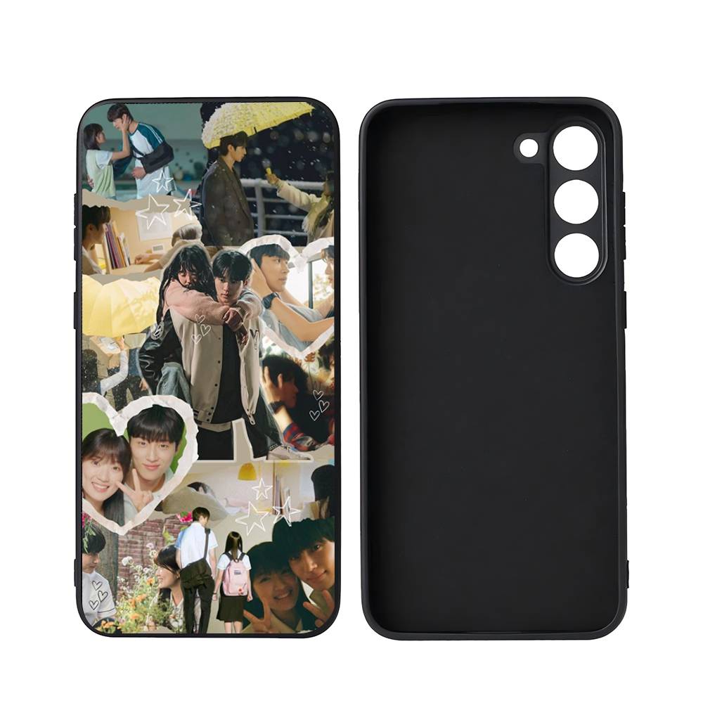 Korean Tv Dramas L-Lovely Runner For Samsung Galaxy S23 S24 S25 Ultra S22 Plus S21 Black Soft Case Waterproof Soft Case