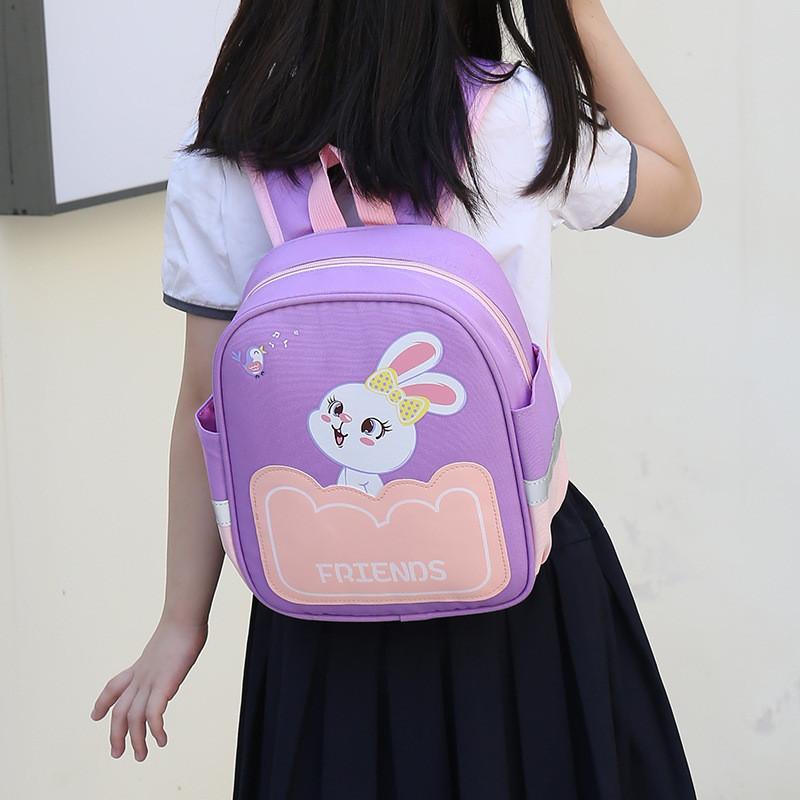 Adorable Cartoon Kindergarten Backpack For Kids With Large Capacity And Durable Oxford Fabric