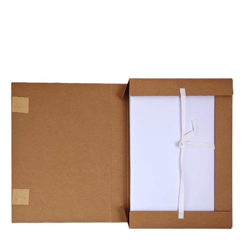 Urban Construction Project Archive File Box - A4 Acid-Free Kraft Paper