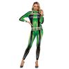 Halloween Anime Cosplay Jumpsuit Women Sexy Bodysuit Carnival Party Stage Zentai Suit Women Cycling Morphsuit Aerial Yoga Suit