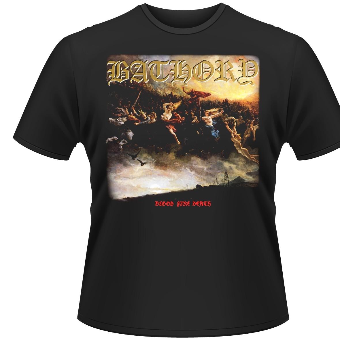 Bathory  Blood Fire Death  T shirt - NEW Unisex T-Shirt XXXL