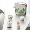 Nanshan Gentleman Ceramic Portable Travel Tea Set
