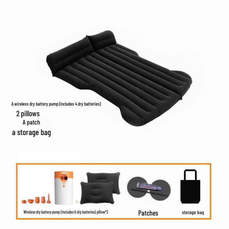 Tesla Model Y/3 Rear Seat Inflatable Mattress - Foldable Car Sleeping Pad
