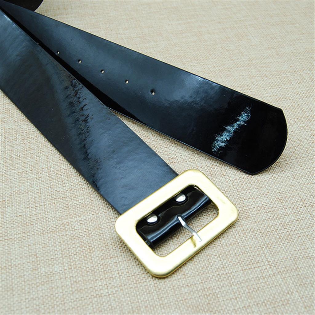 Christmas Santa Belt for Adults Adjustable Pin Buckle Belt Men Women Santa Belt for Christmas Cosplay Novelty Accessory