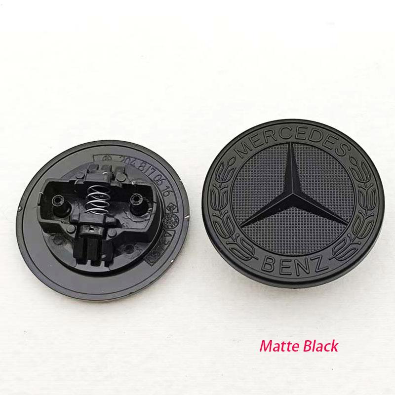 

57mm Hood Star Emblem Cover Badge for Mercedes Benz W203 W204 W212 W213 W221 W222 C E S Class Car Exterior Accessory