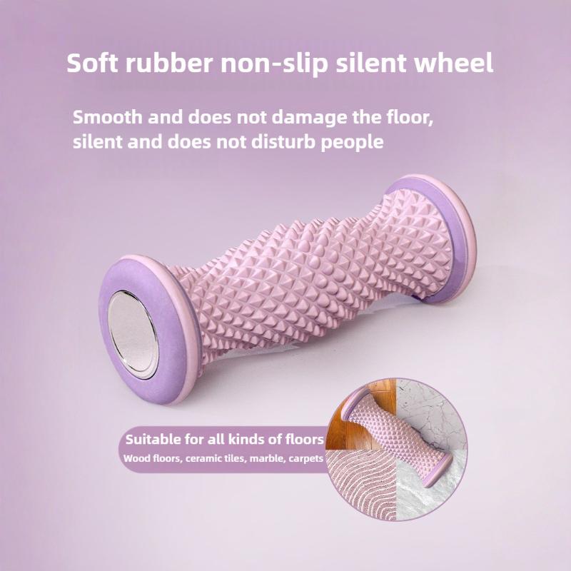 Foot Massager Massage Roller Yoga Plantar Fascia Roller Home Fitness Fingerpressure Board Deep Muscle Relaxation Plastic Roller