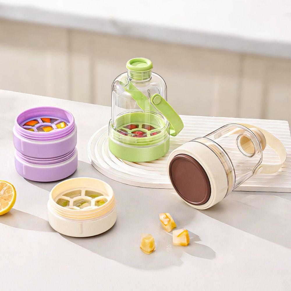 2 in 1 Ice Cube Water Bottle Silicone Ice Cube Molds DIY Ice Cube Kettle  Home